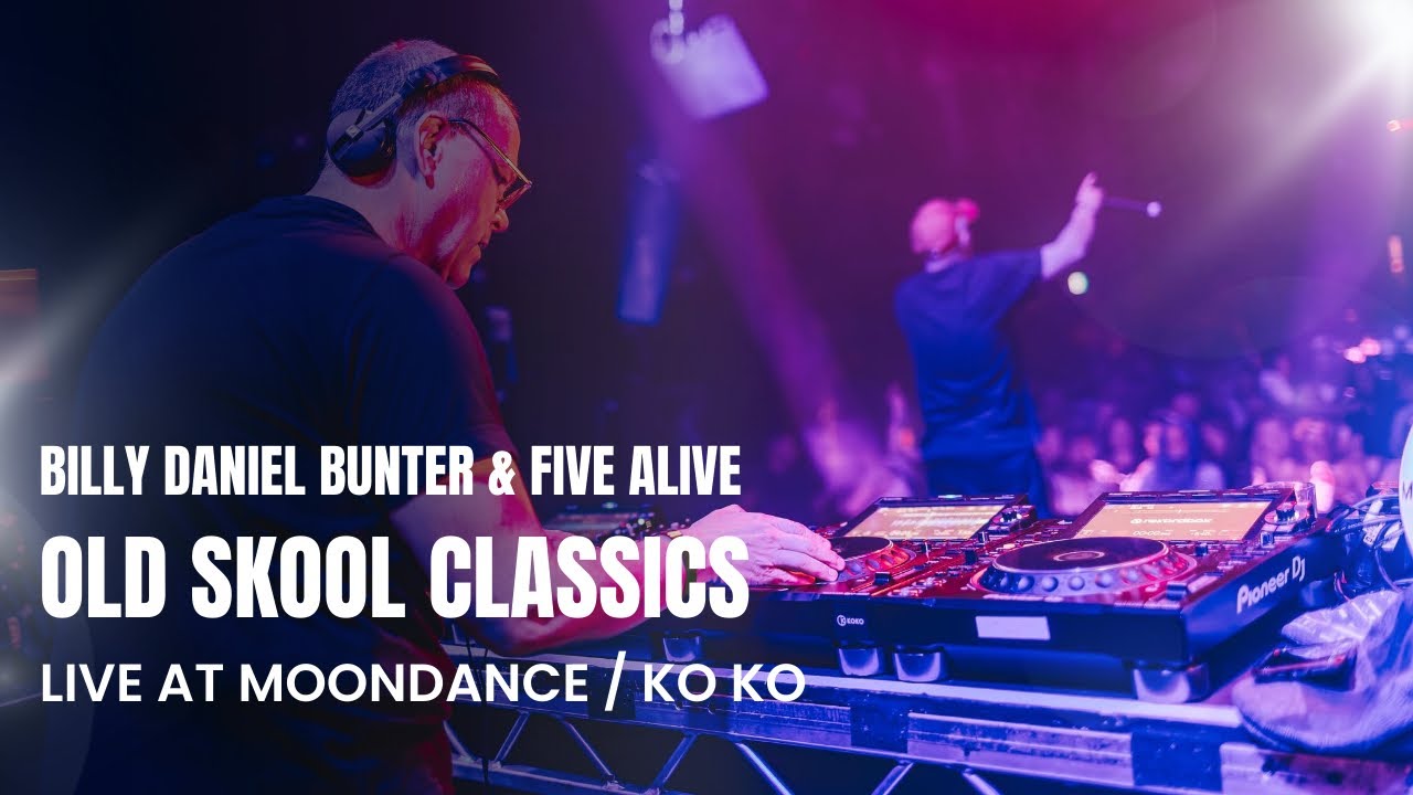 Billy Daniel Bunter & MC Five Alive Tear Up KoKo | Old Skool Rave Set @ Moondance London