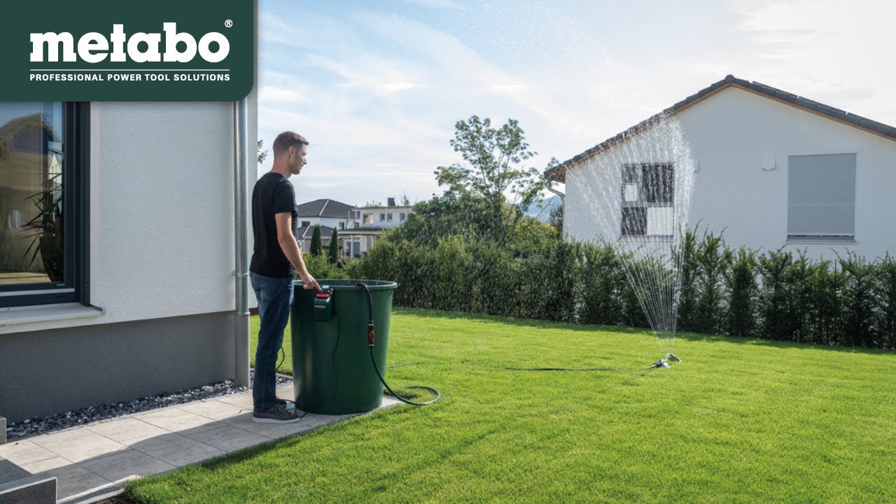 Metabo TPF 18 LTX 2200 Akku-Tauch- und Regenfasspumpe