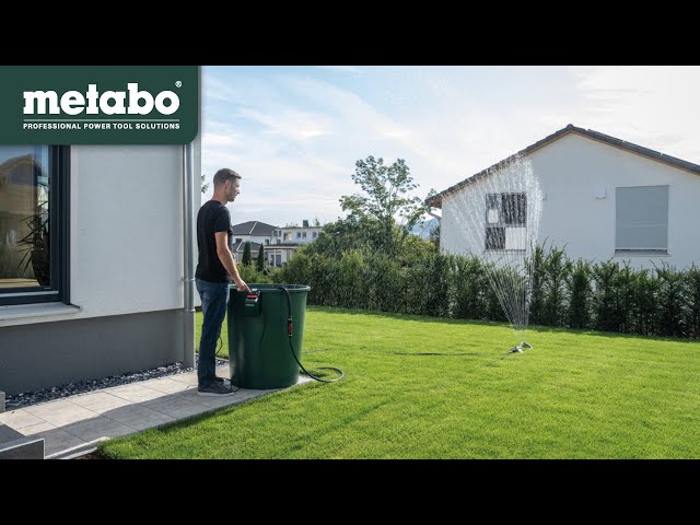 Video Teaser für Metabo 18 Volt Akku-Tauch- und Regenfasspumpe TPF 18 LTX 2200