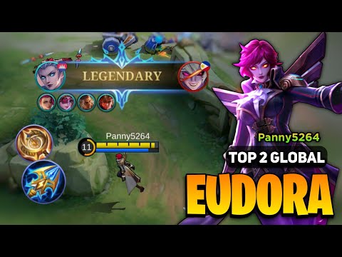 Legendary Eudora 1 Hit Delete [ Eudora Best Build Top Global ] Panny5264 - Mobile Legends