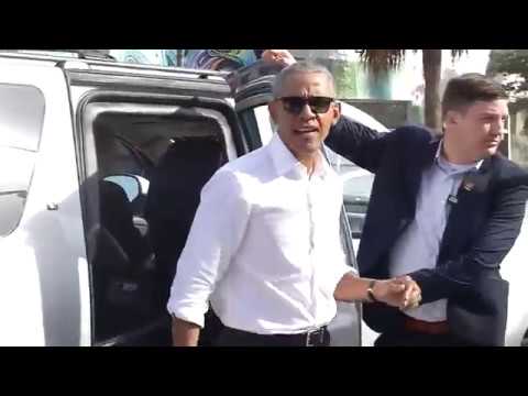 PRESIDENT OBAMA AT COYO TACO with audio