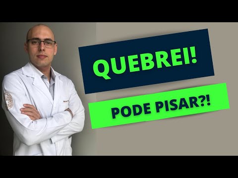 PISAR AJUDA O OSSO A COLAR MAIS RAPIDO? PODE PISAR? Consolidação Óssea | Gesso | Cirurgia | Fratura