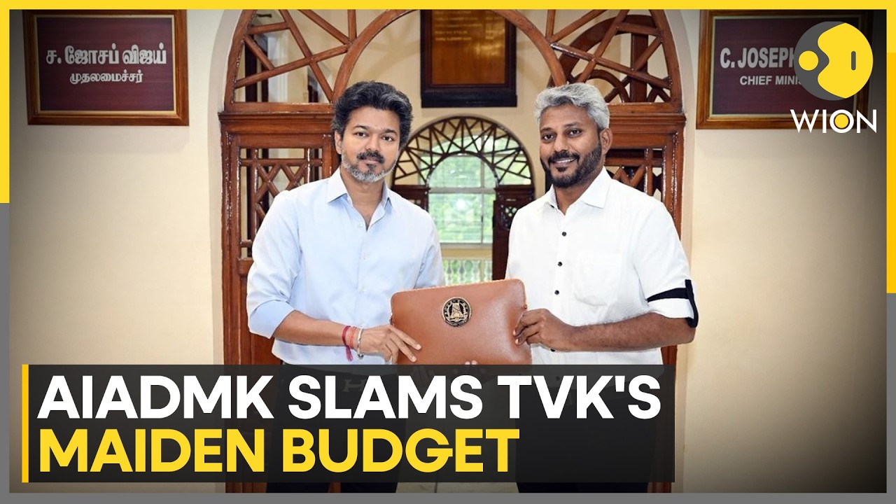 Tamil Nadu: Vijay's Govt Tables First Budget Amid Faceoff With DMK | WION News
