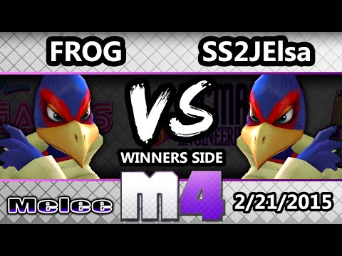 McSmashter 4 - Frog (Neutral) vs SSJ2Elsa (White Falco) - SSBM Round Robin Pools - Melee