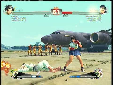 SSFIVAE;  Makoto (huntaNX) vs. Sakura (Sakura Saki 012)  SD