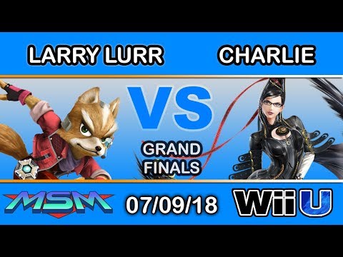 MSM 154 - Larry Lurr (Fox) Vs. Charlie(Bayonetta, Fox) Grand Finals - Smash 4
