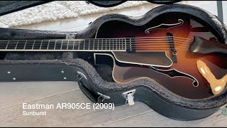 Video thumbnail for Eastman AR905CE - 16" Demo (My Guitars #12) by Gustav Lundgren