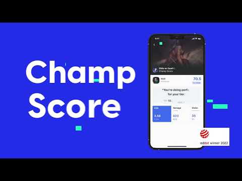 OP.GG Mobile app Reddot award  Winner