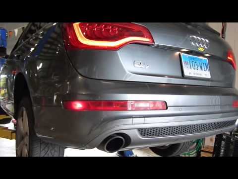 Audi Q7 exhaust comparison