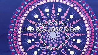 DOT MANDALA ARTWORK (time lapse)