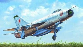 Sukhoi Su-9 Interceptor Takeoff and Flyby (VHS 30p 44sec run footage)