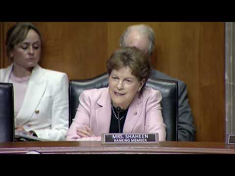 Ranking Member Shaheen Opening Remarks at Hearing on Arms Race 2.0