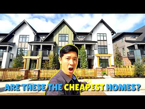 🤯 MOST AFFORDABLE Townhomes in TOP Vancouver BC Neighbourhood (Burke Mountain, Coquitlam BC)
