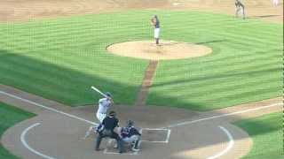 preview picture of video 'Wil Myers' first AB for the Omaha Storm Chasers'