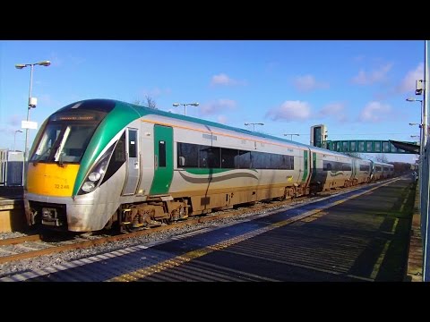 IE 22000 Class Intercity Train 22246 - Monasterevin Station, Kildare