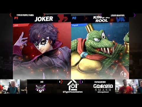 Panda Smash Mondays 6/24/19 - LKD(Joker) VS PapaKarcher(K. Rool) - Losers Quarters