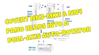 Dual-Axis Automated Panoramic Head, Use with Older Nodal Ninja 3 MKII and NN4 Tripod Heads