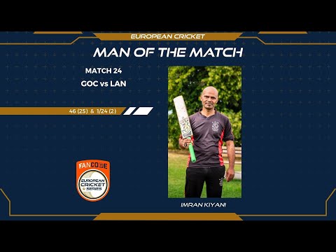 Imran Kiyani cranking it up at FanCode ECS Sweden Malmo