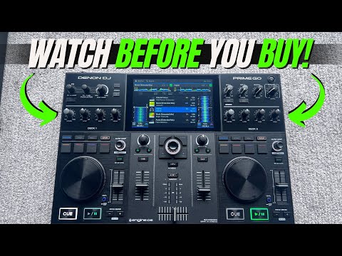 Denon DJ PRIME GO - Standalone dj (All-in-one) – HD TouchScreen - Portable DJ Set With Wi-Fi
