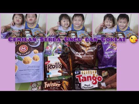 Snack Serba Ungu dan Coklat, Eldrick Enjell happy 😘