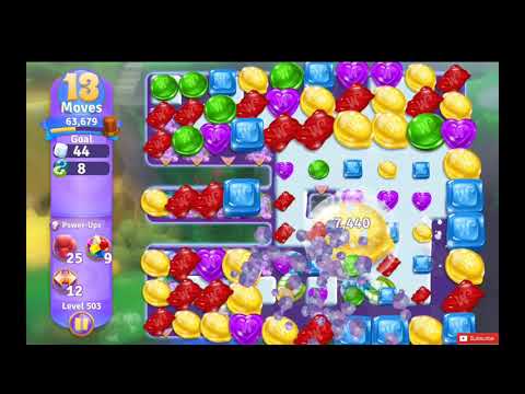 Wonka's World of Candy Level 503 NO BOOSTERS - A S GAMING ✔