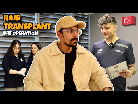 MY HAIR TRANSPLANT IN ISTANBUL TURKEY - Smile Hair Clinic - Part 1