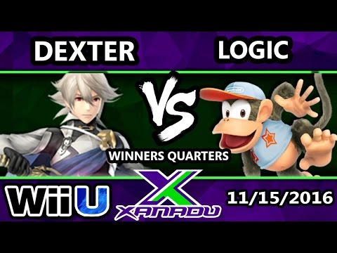 S@X 176 - Dexter (Corrin) Vs. VGBC | Logic (Diddy Kong) - SSB4 Winners Quarters - Smash for Wii U