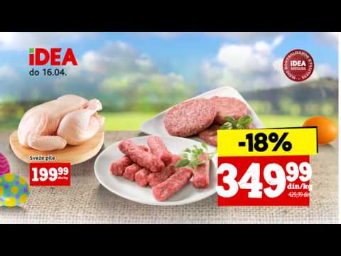 IDEA uskršnja akcija 12. - 16.04.2017.