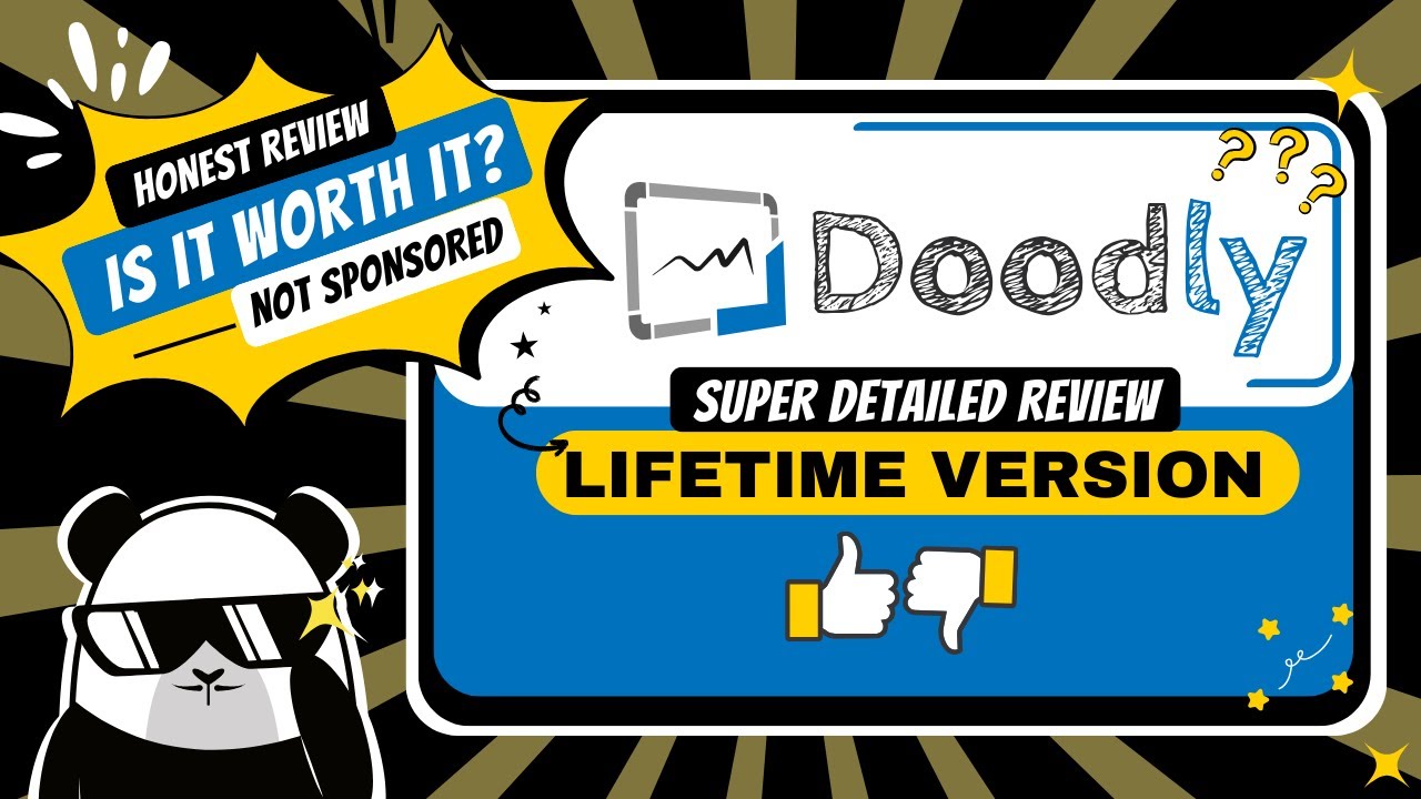 Doodly Whiteboard Animation $67 Lifetime Version Review - Glassboard Explainer Video Example