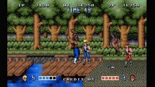 DOUBLE DRAGON - 2 PLAYER (MEGADRIVE - FULL GAME)