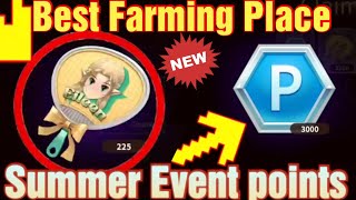 Rise Of Eros Guide Best Farming Place to get Blue Points & Summer Fan points
