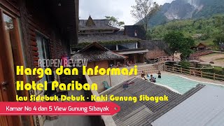 Hotel Pariban, Hotel dan Pemandian Air Panas Pariban di Kaki Gunung Sibayak, Lau Sidebuk-Debuk
