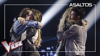 Andrés Martín y Palomy se quedan en el equipo Pablo | Asaltos | La Voz Antena 3 2019