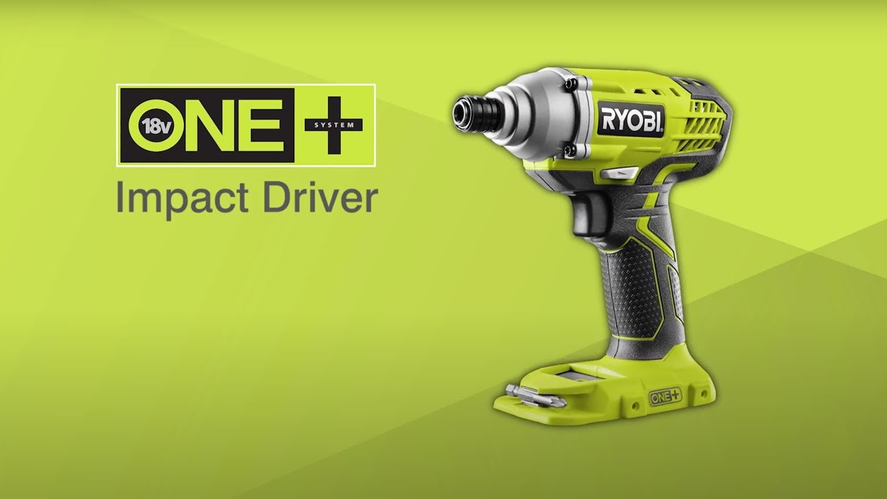 Ryobi R18IDP120S 18V ONE+ Cordless Impact Driver