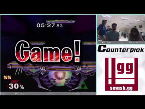 CPSpring2017 Melee Singles - RR Bo3: Plat (Fox) vs Sawrik (Sheik)