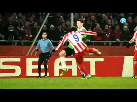 atletico 2 1 hannover amazing goal falcao[2] HD