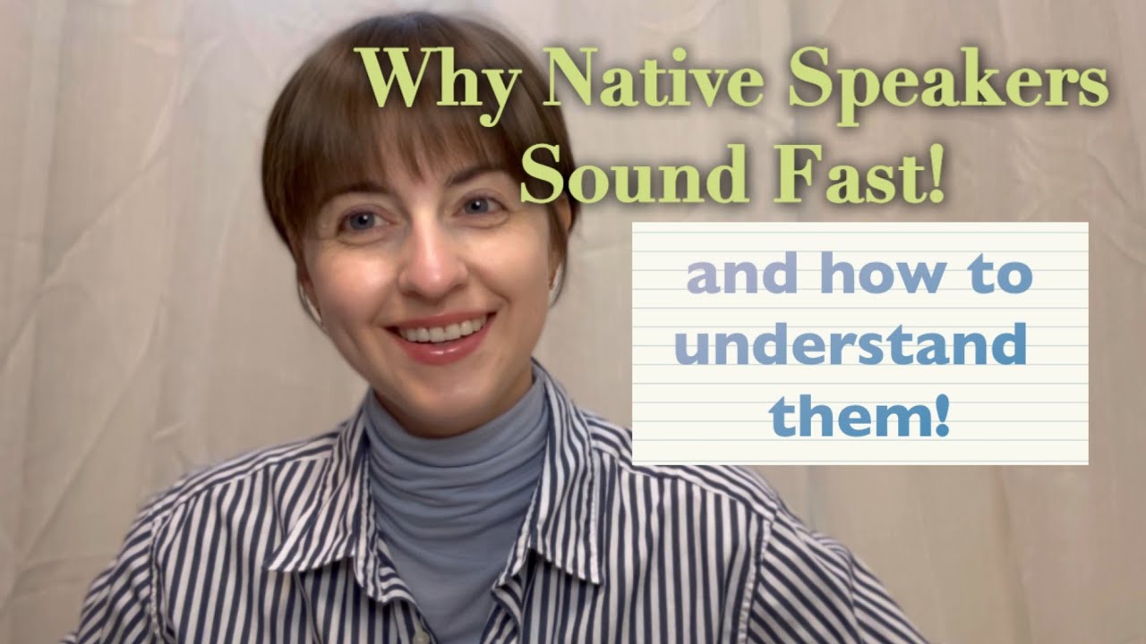 Why Native English Speakers Sound Fast! (And how to understand them!) | English with Ferrol
