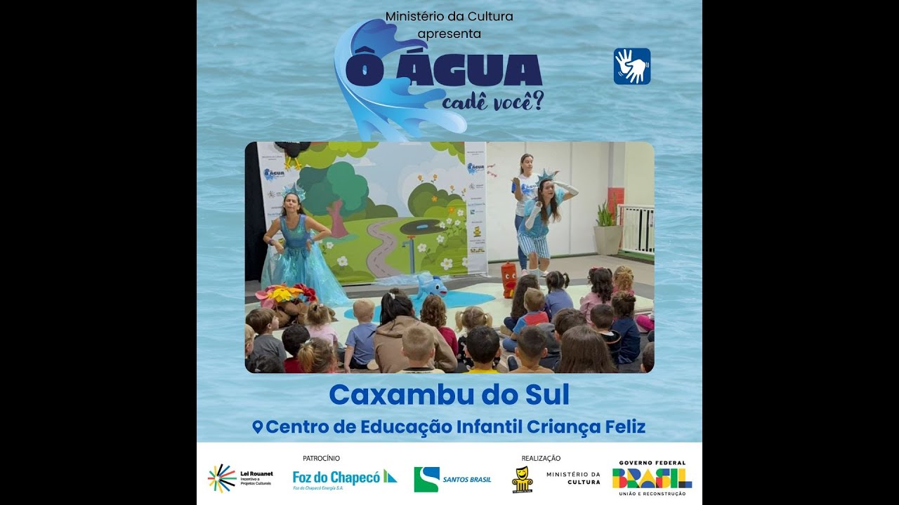 Ô ÁGUA, CADÊ VOCÊ? em Caxambu do Sul, SC