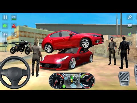 TAXI SIM 2020 🚕💥 DRIVING FERRARI IN CITY || TAXI GAME 19 || MILANOVAR GAMING