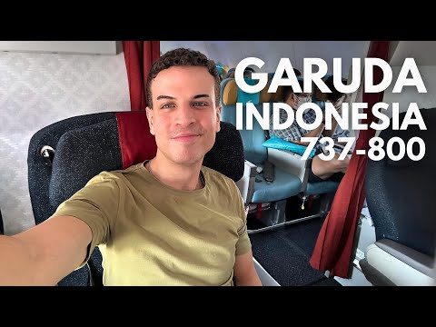 Garuda Indonesia 737-800 Business Class (AMAZING CREW) ✈ Bangkok to Jakarta