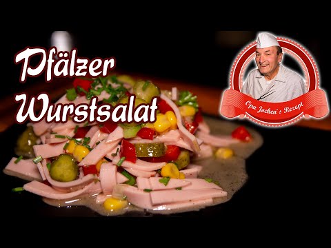 Pfälzer Wurstsalat selber machen - Metzgersalate - Opa Jochens Rezept