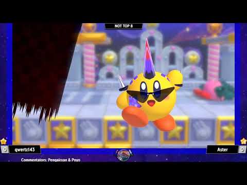 qwertz143 (Bell) vs Aster (Cutter/Magolor) - Kirby Fighters India Tournament #5