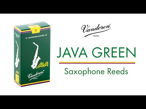 JAVA Green Saxophone Reeds - Vandoren