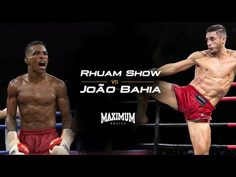 Rhuam Show vs João Bahia - LUTA COMPLETA - Semifinal GP Maximum Muay Thai Fight