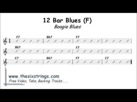 Blues Backing Track (F) - 33 Boogie Blues