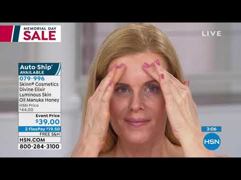 Skinn Cosmetics Divine Elixir Luminous Skin Oil Manuka H...