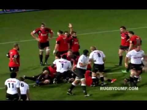 Crusaders vs Sharks highlights - Super Rugby 2011 - Nelson