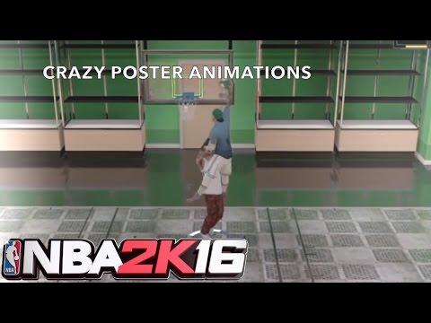 How to get crazy contact dunk animations on NBA2K16