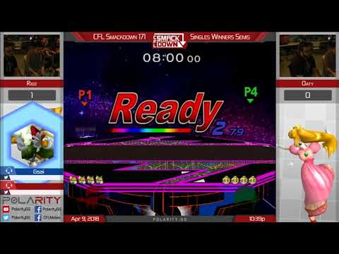 CFL Smackdown 171 Melee - Ridz (Fox) vs Oaty (Peach) - Winners Semis
