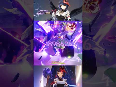 【原神】九条裟羅で元素爆発ダメチャレ！【九条裟羅生誕祭2025】#原神 #kujousara #原神_キャラ生誕祭